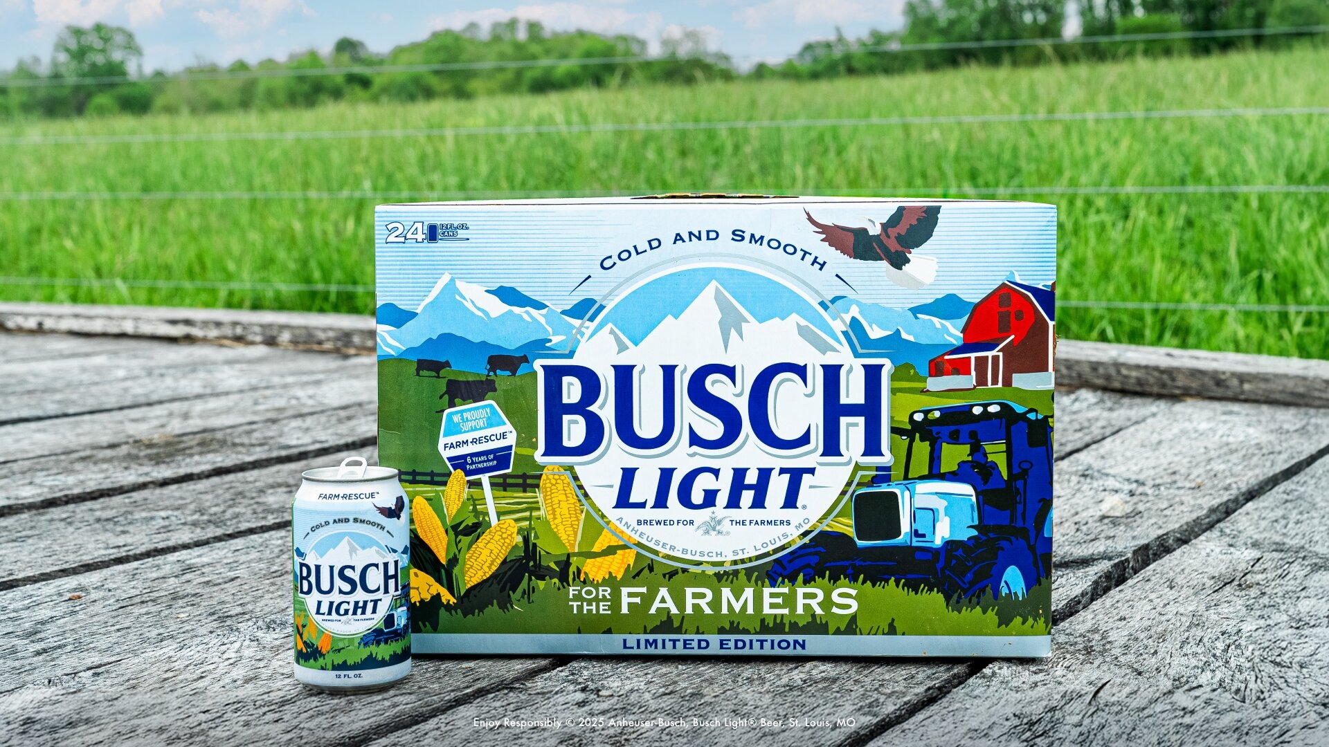 Busch Light Unveils Limited-Edition Farming Cans to Honor America’s Farmers & Ranchers