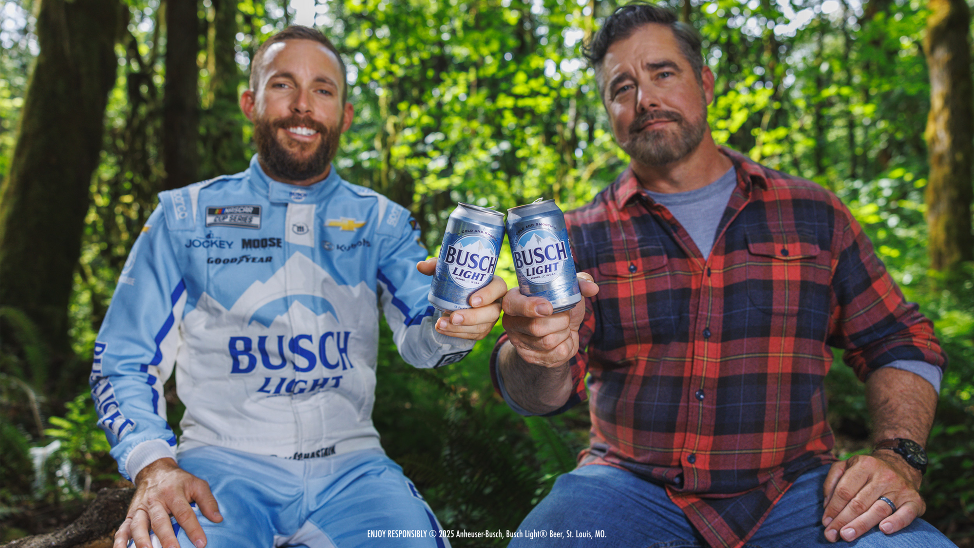 Busch Light & Nascar Driver Ross Chastain “Circle” Through The Great Outdoors During This Year’s Big Game