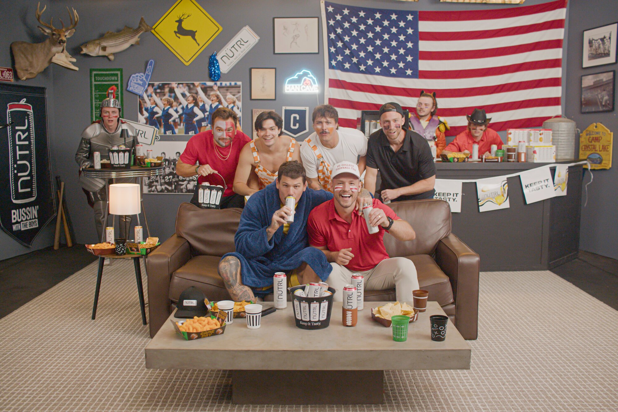 NÜTRL and “Bussin' With The Boys" Team Up to Celebrate College Football's Biggest Fans of a Good Time
