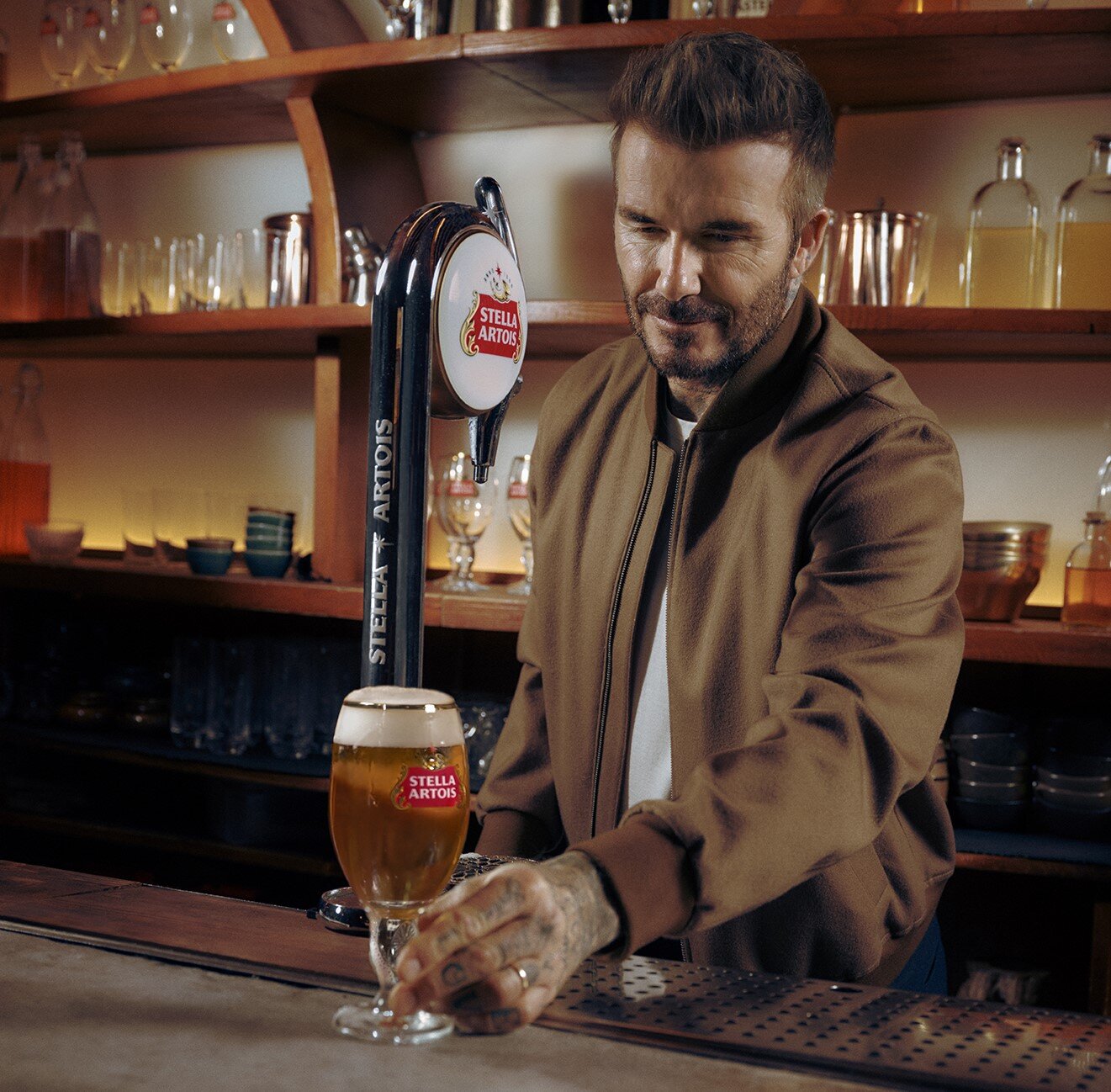 Stella Artois Launches New Campaign “For Moments Worth More” in Partnership with David Beckham 