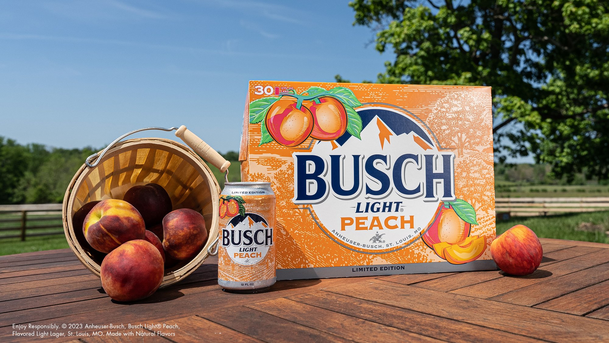 Busch Light Introduces New Limited-Edition Lager: Busch Light Peach