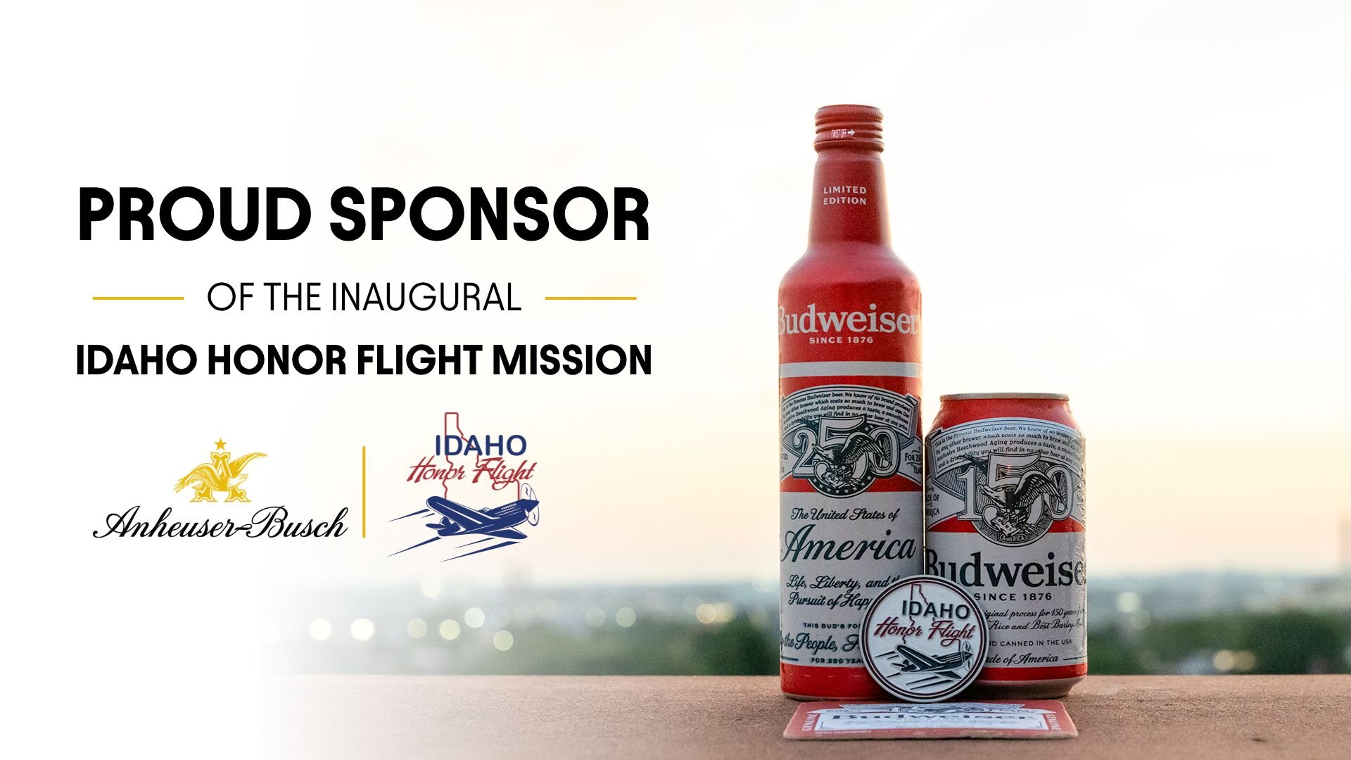 Anheuser-Busch Honors Idaho Veterans During Inaugural Honor Flight to Washington, D.C.