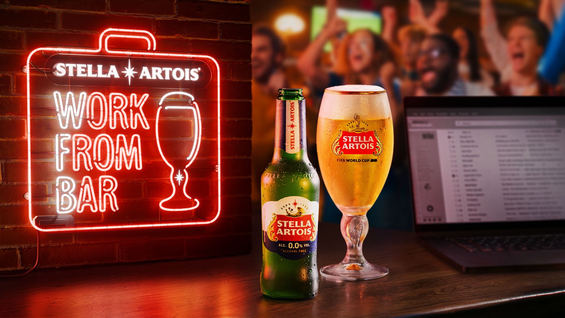 Forget WFH, Stella Artois Wants You to "Work From Bar” (WFB) During the FIFA World Cup 2026™