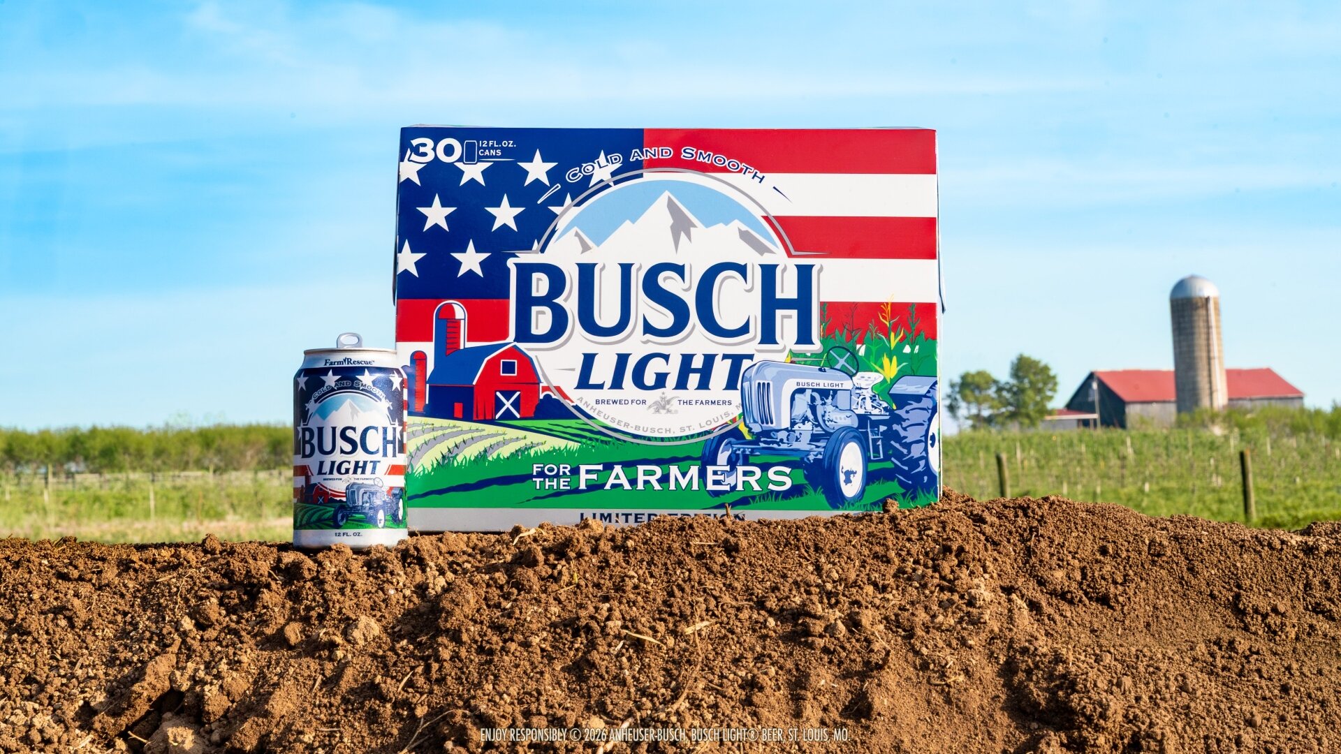 Busch Light Brings Back Limited-Edition Farming Cans to Honor American Farmers & Ranchers