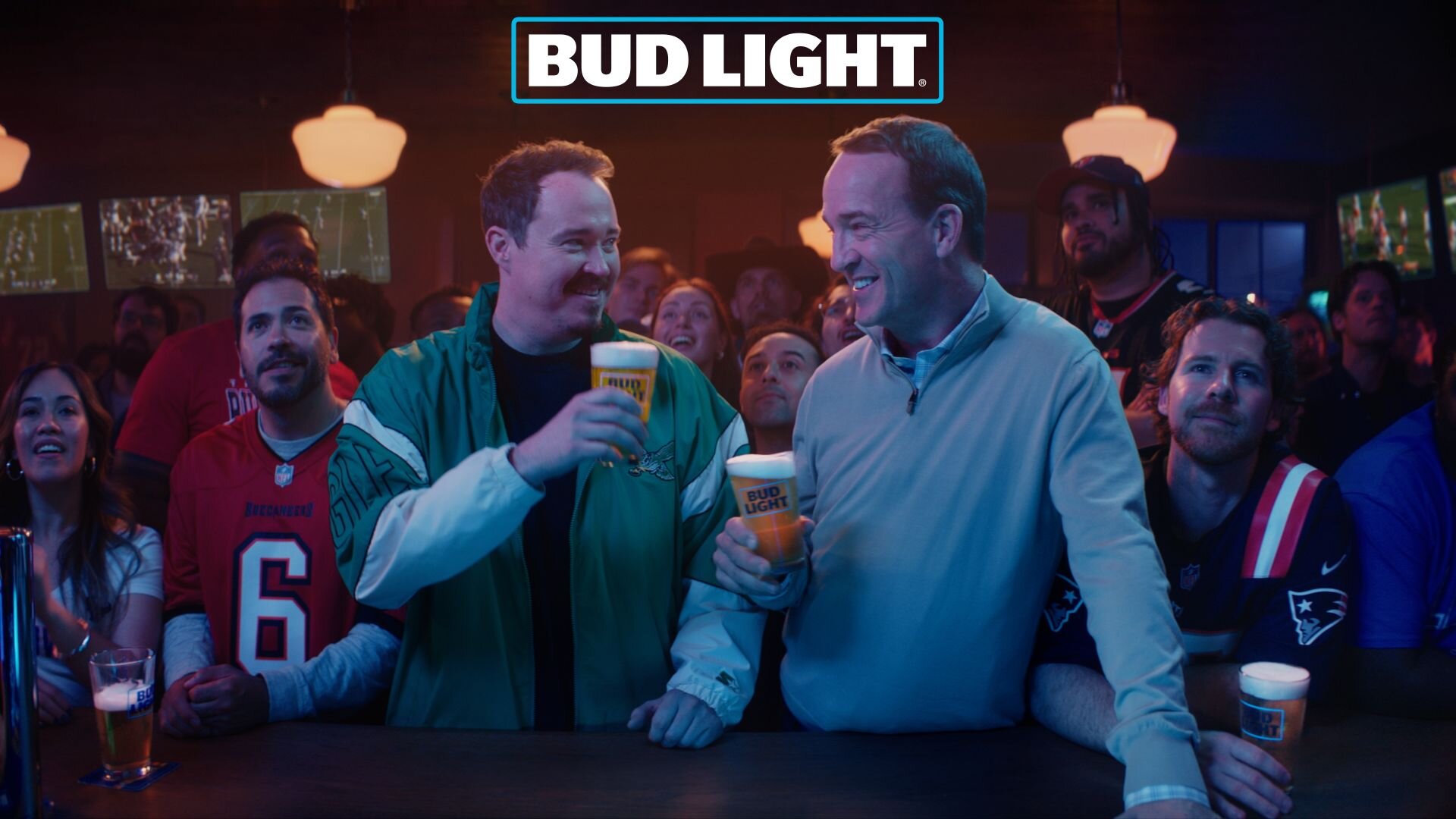 SHANE GILLIS AND PEYTON MANNING DO ANYTHING FOR A BUD LIGHT ON GAMEDAY IN NEW SPOTS KICKING OFF THE 2026 NFL SEASON