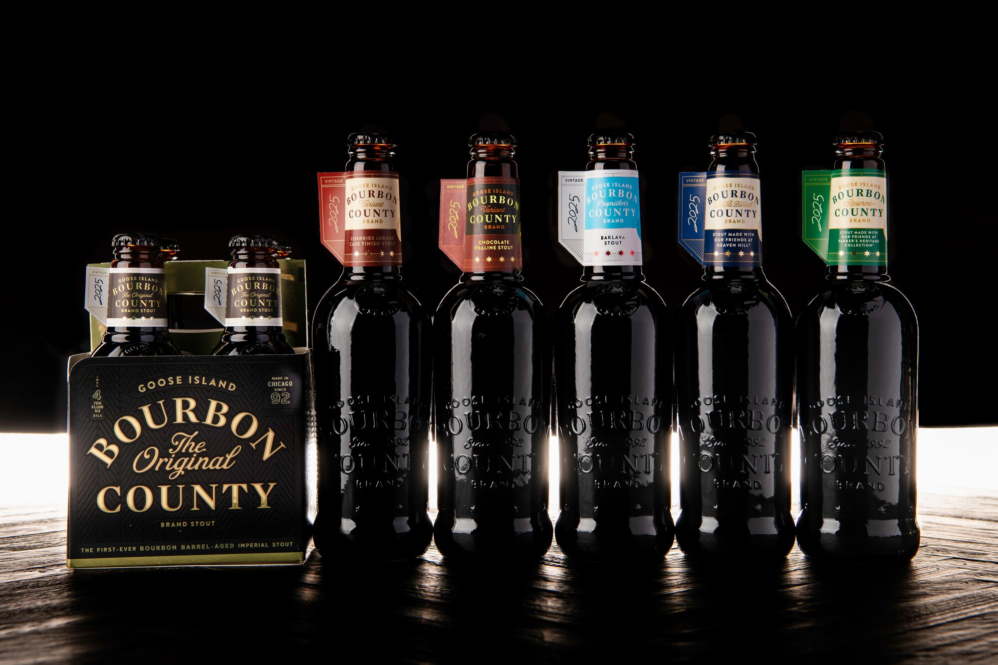GOOSE ISLAND ANNOUNCES 2025 BOURBON COUNTY STOUT FAMILY
