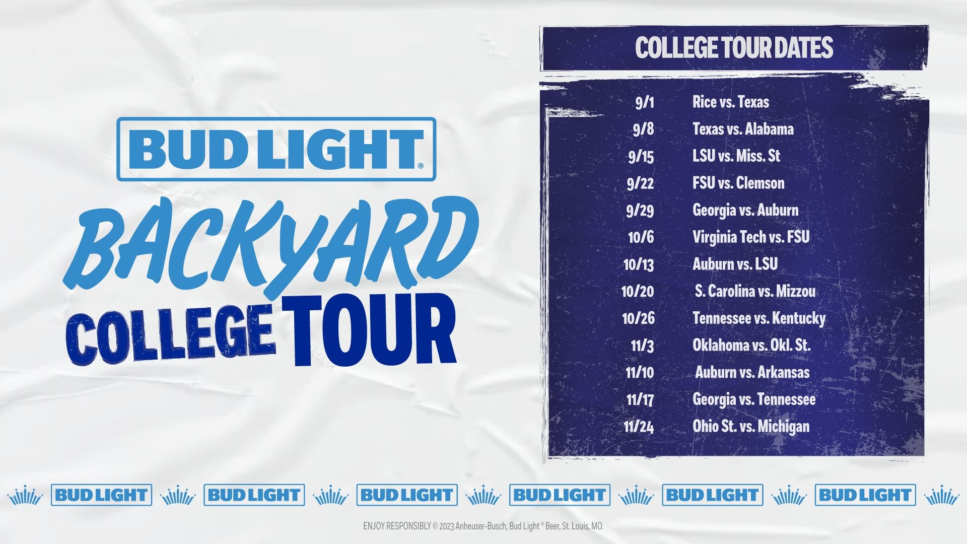 Bud Light Makes Football Season Even Easier to Enjoy ss Brand Unveils 2023 College Football Plans