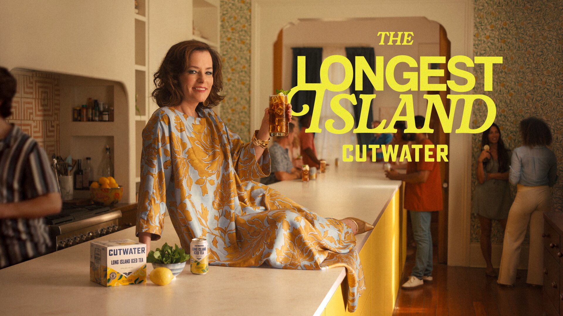 Cutwater and Parker Posey Launch "The Longest Island," Inviting Hosts To Actually Enjoy Their Parties