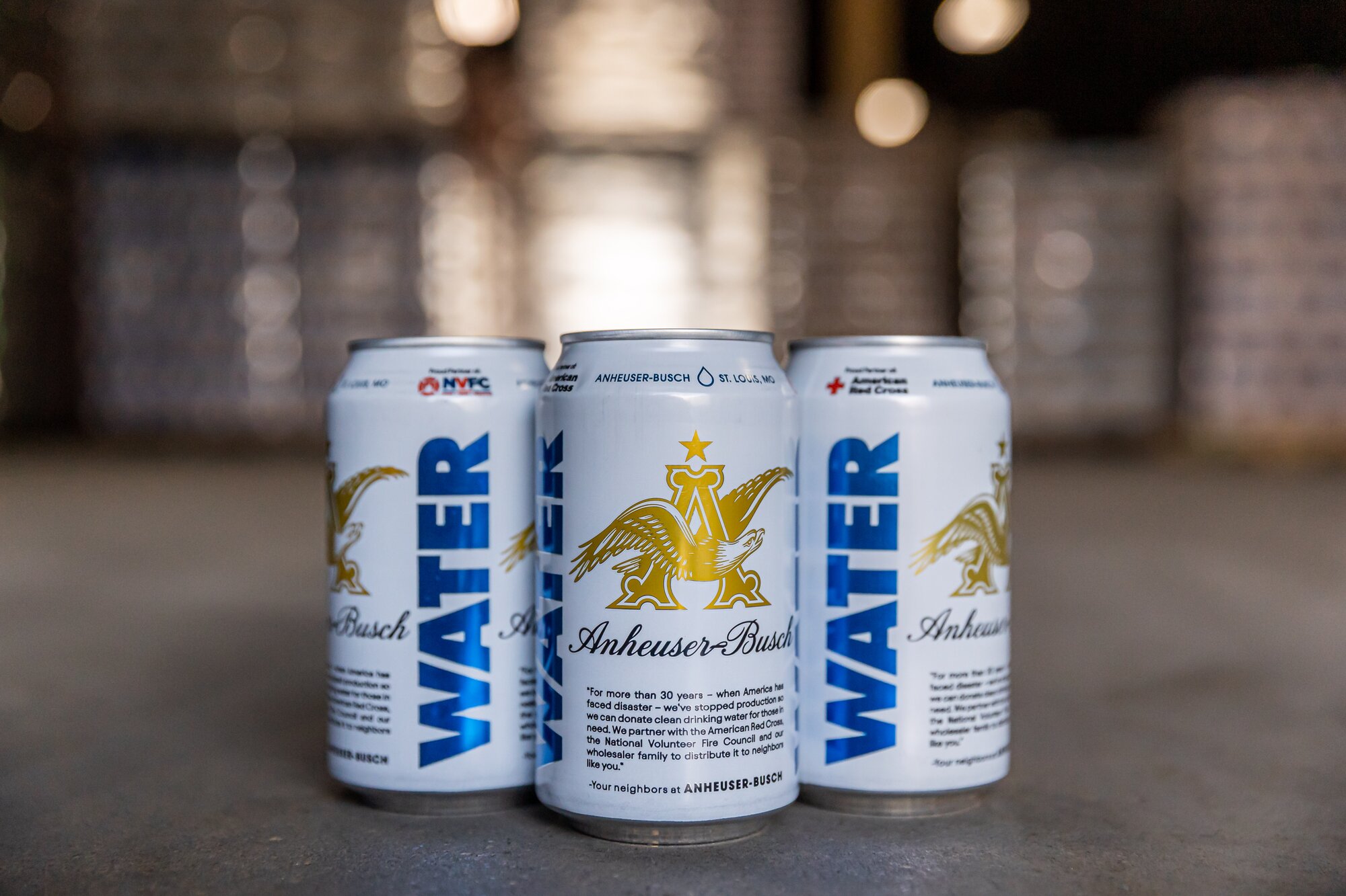 Anheuser-Busch Delivered 25,000+ Cans of Emergency Drinking Water to Florida Following Hurricane Isaias | Anheuser-Busch