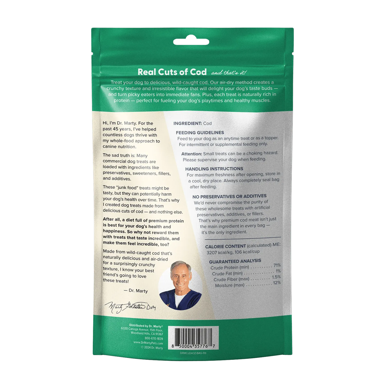 Image of Cod Cracklers (rear view)