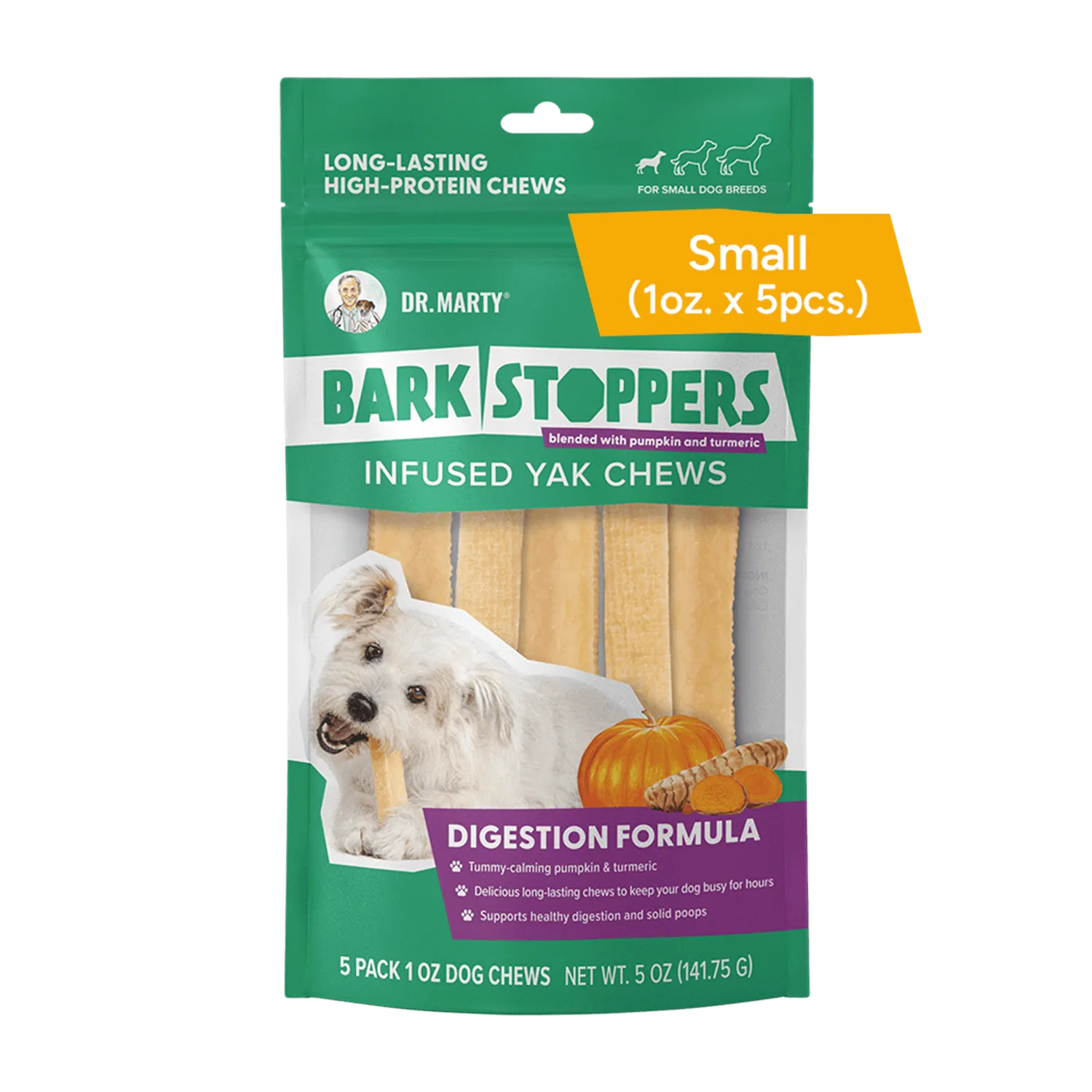 Image of Bark Stoppers Digestion Formula Small (front view)