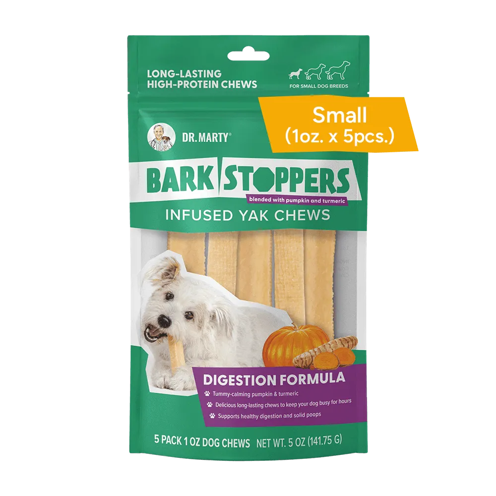 Image of Bark Stoppers Digestion Formula Small (front view)