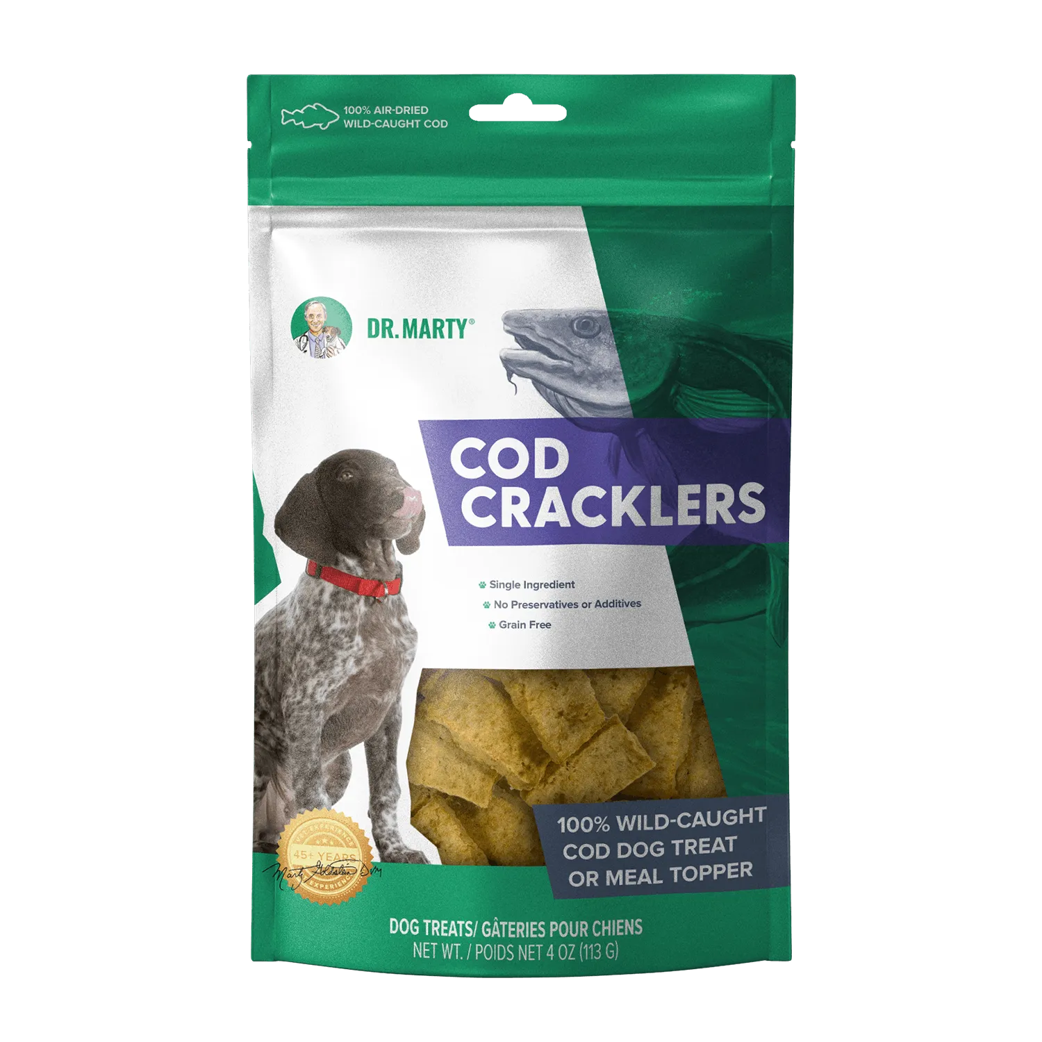 Image of Cod Cracklers (front view)