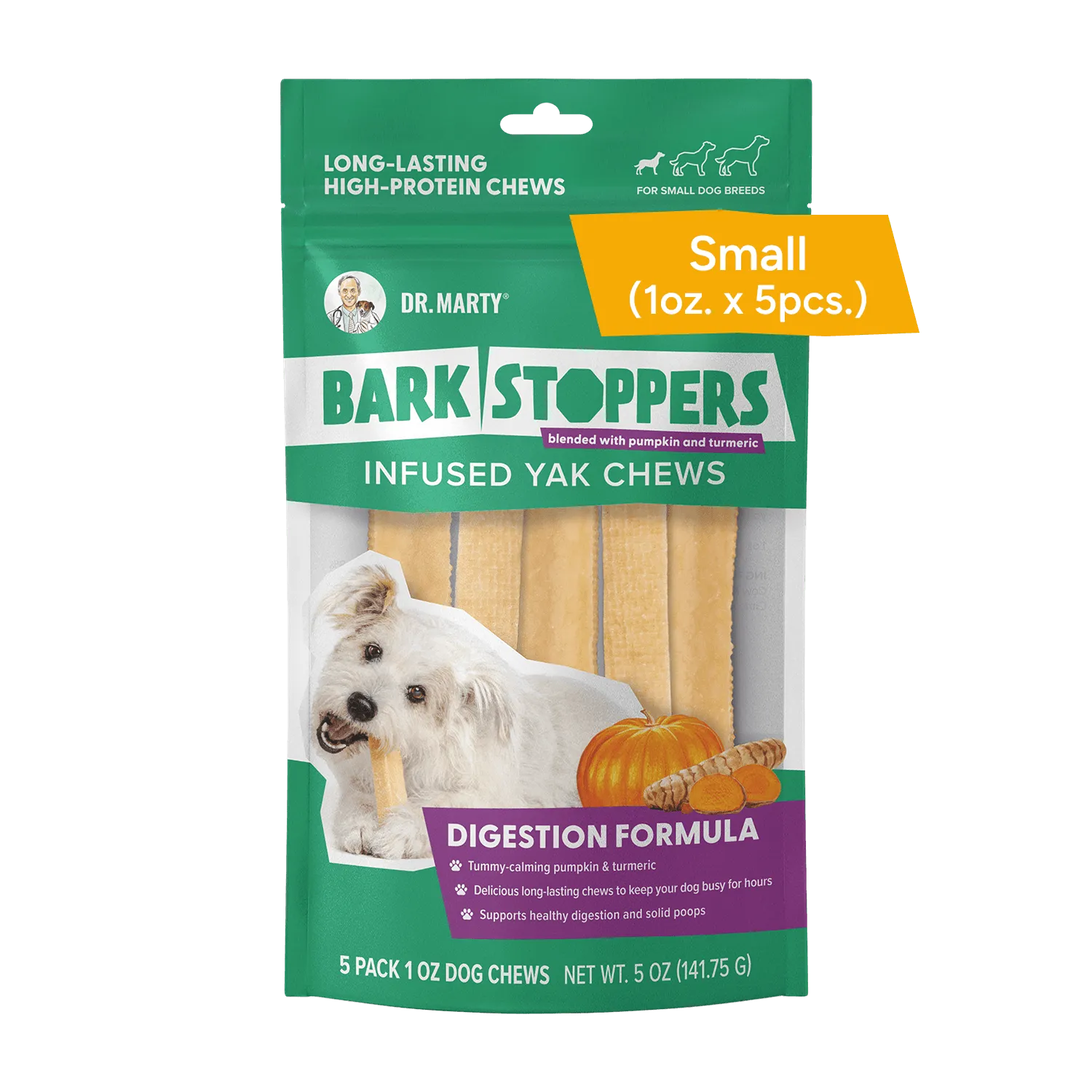 Image of Bark Stoppers Digestion Formula Small (front view)