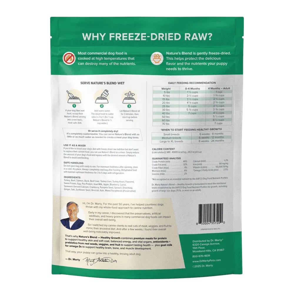 Nature's Blend <br> Healthy Growth