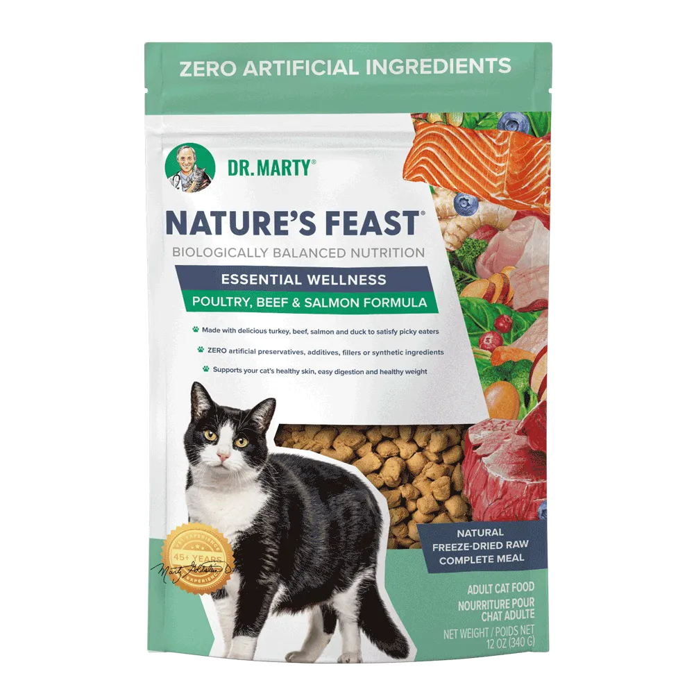 Nature’s Feast – Essential Wellness – Poultry, Beef, & Salmon