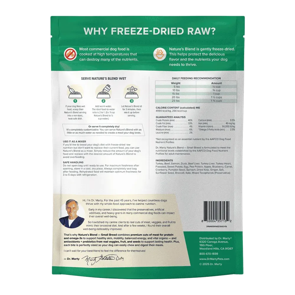 Nature’s Blend <br> Small Breed