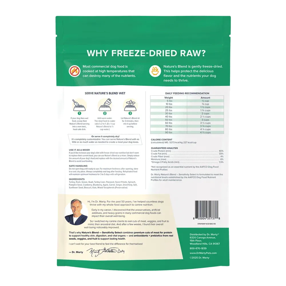 Nature's Blend <br> Sensitivity Select