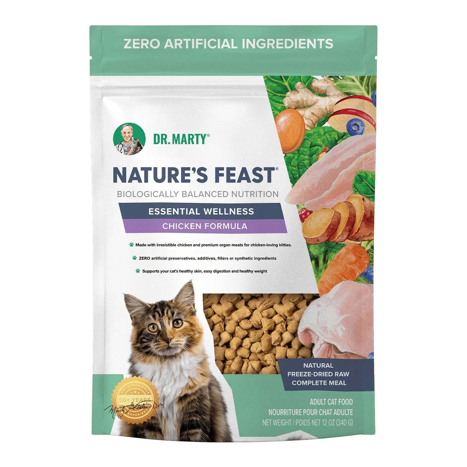 Image of Nature's Feast Essential Wellness – Chicken (front view)