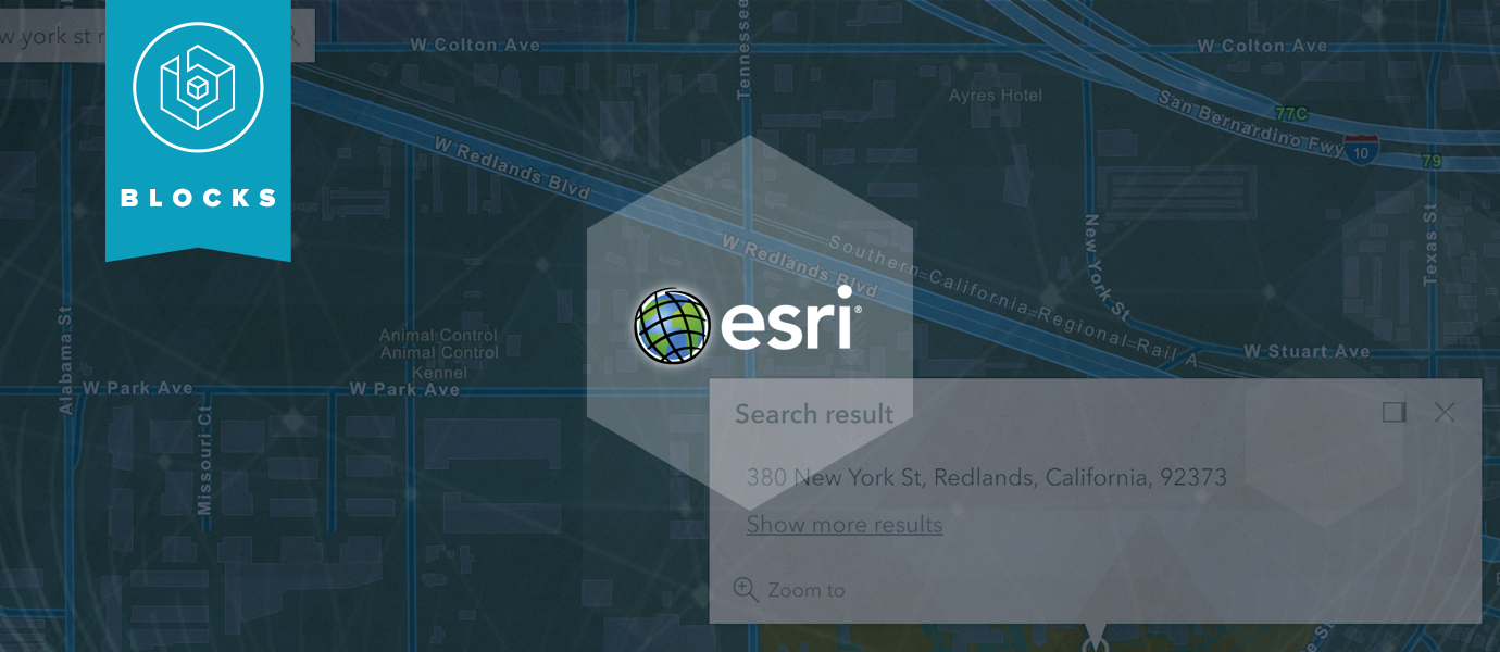 Real-time ArcGIS Geocoding & Esri Geocoding BLOCK