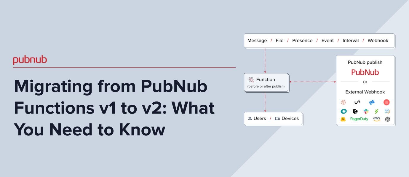 Migrating from PubNub Functions v1 to v2: What You Need to Know