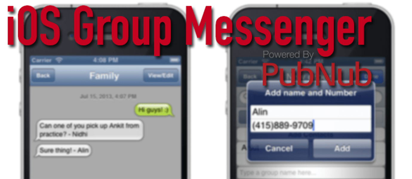 Building an iOS Group Messaging App | PubNub