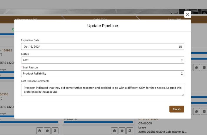 desktop view of Anvil Pro update pipeline module