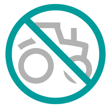 tractor on mobile phone icon