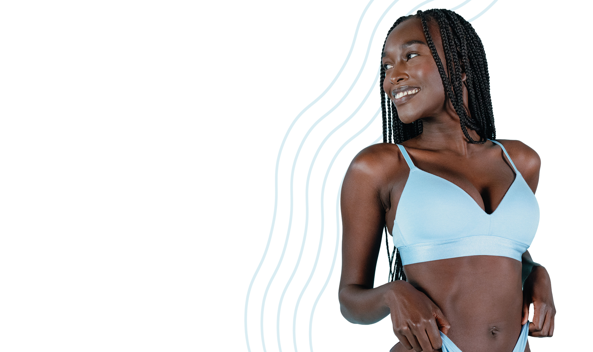 Underarm laser hair removal treatment