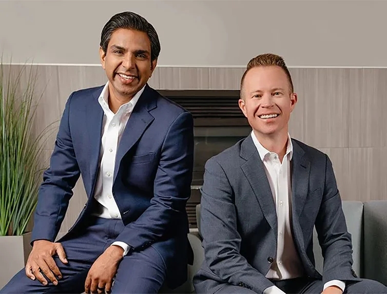 Milan Laser co-founders Dr. Shikhar Saxena and Dr. Abe Schumacher