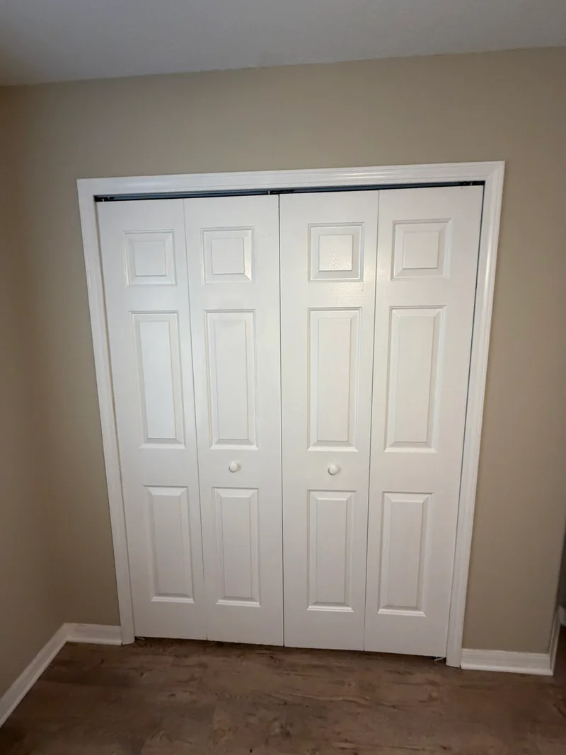 Drywall repair area prepared for finishing