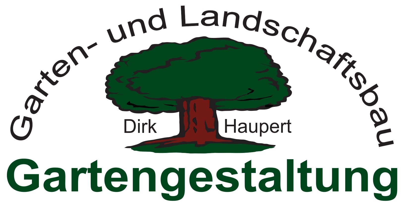 Beautiful landscaped garden