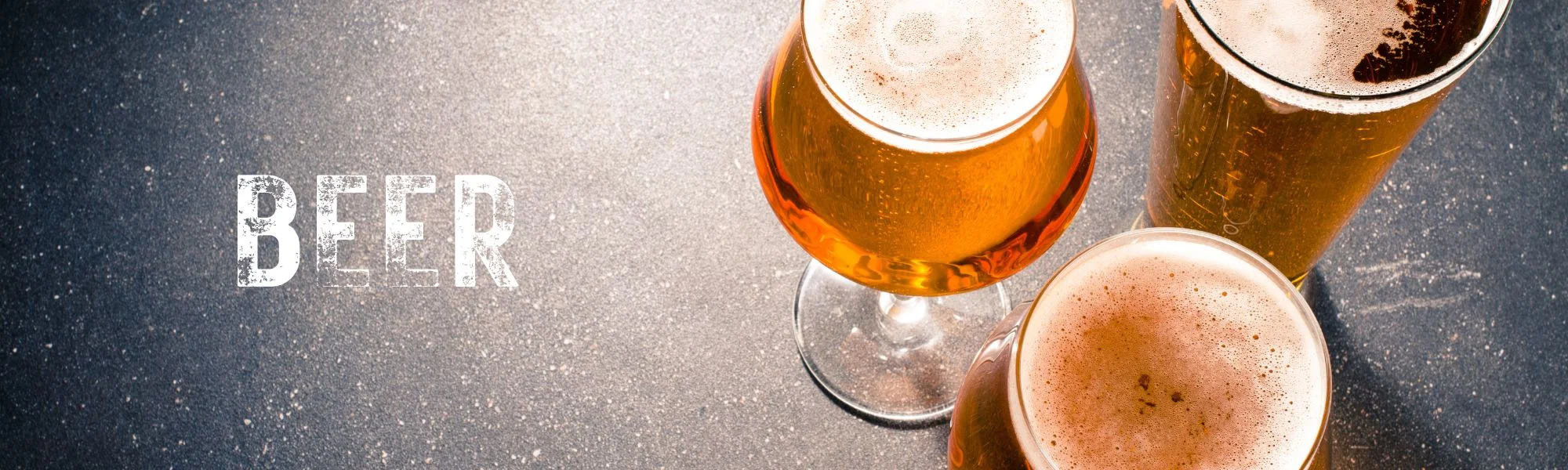 Beer Glases on table