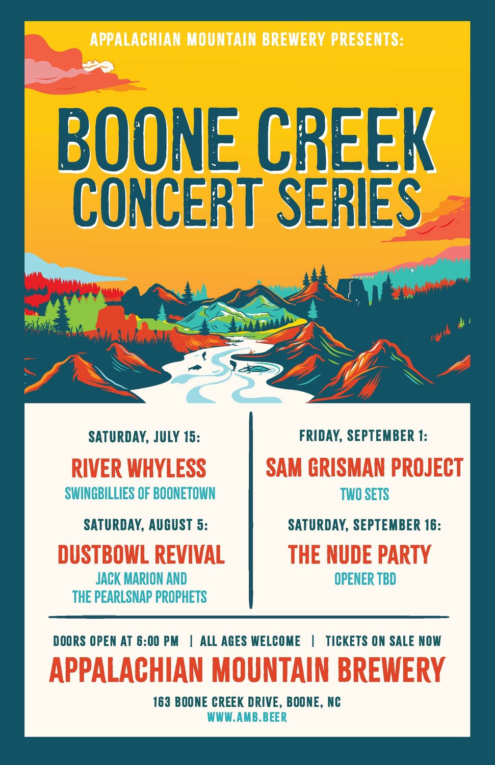 Boone Creek Concert Series - River Whyless