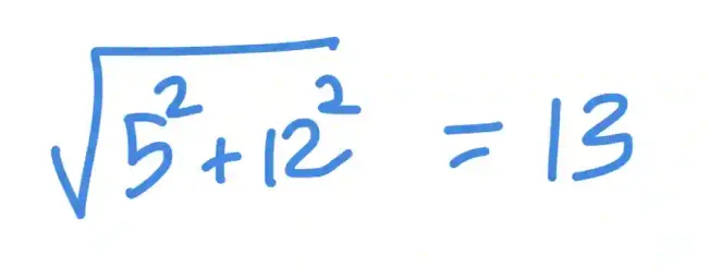 How to find the missing side of a triangle