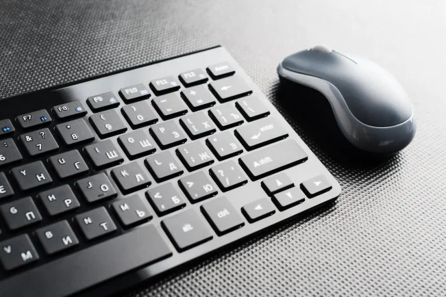 Keyboard and mouse