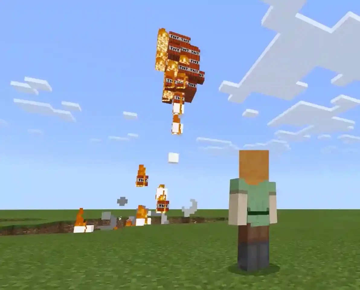 Minecraft TNT Explosion