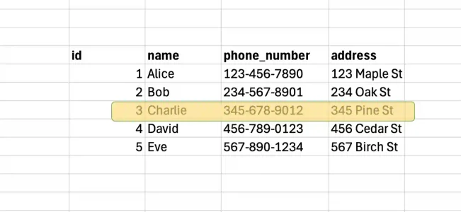 How to get a row from CSV file in Python