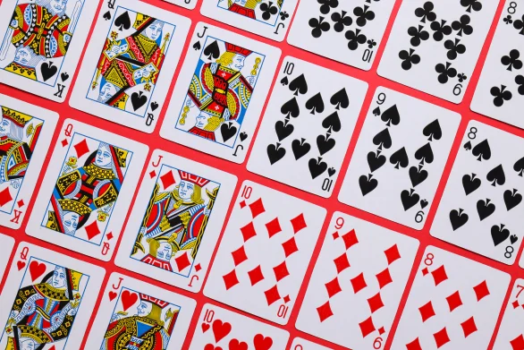 Deck of playing cards