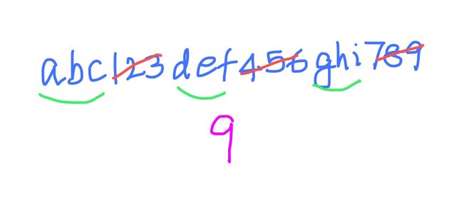 Counting just letters and not numbers in a Python string