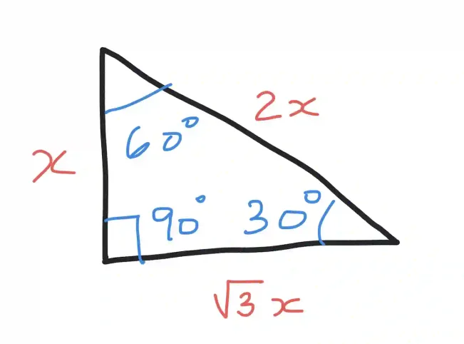 How to find the missing side of a triangle