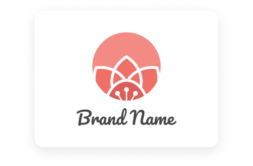 Lara Patricia Fuentes - round leaf logo