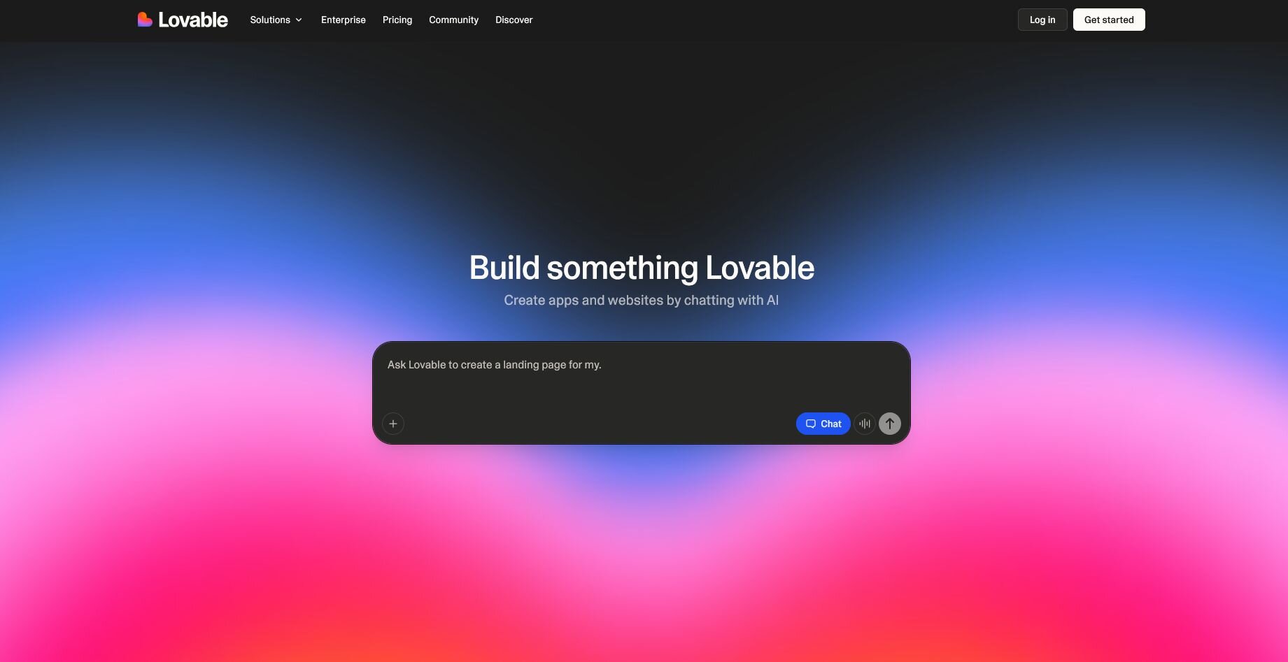 Lovable Landing Page