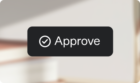 The freelancer can approve the process