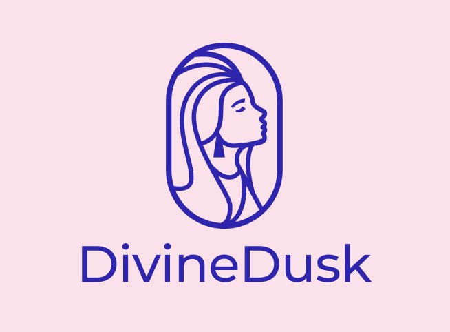 cosmetics brand logo design with montserrat font