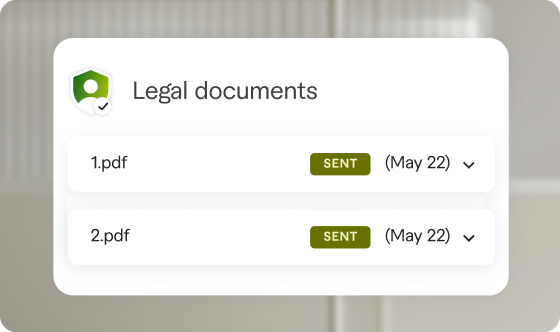 Send the documents to your freelancer