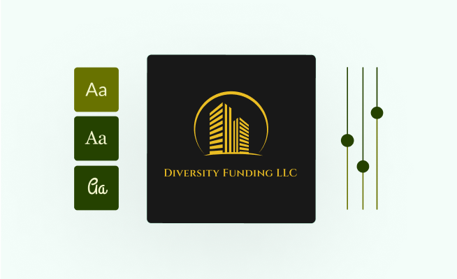 Diversity Funding logo - Make it your own