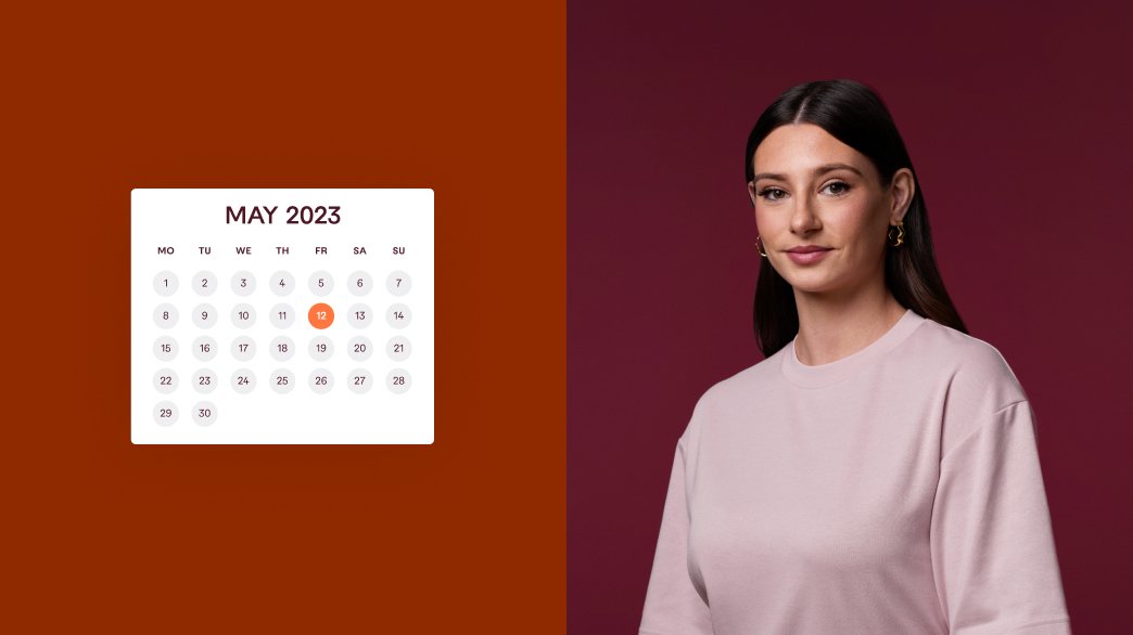 Social calendar sample