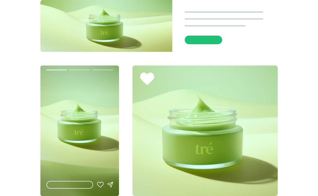 Cream jars