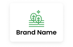 green leaves and star logo